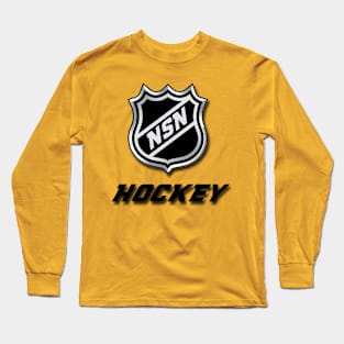 "No Skills Necessary" Hockey logo Long Sleeve T-Shirt